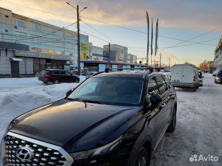 Багажник на интегрированные рейлинги LUX scout