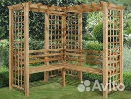 Шпалеры. перголы. Решетка деревянная