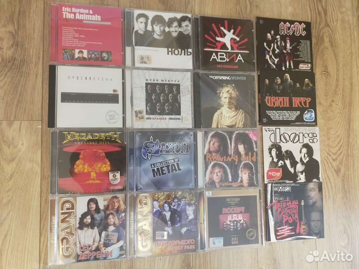 Музыкальные cd и мр-3 диски