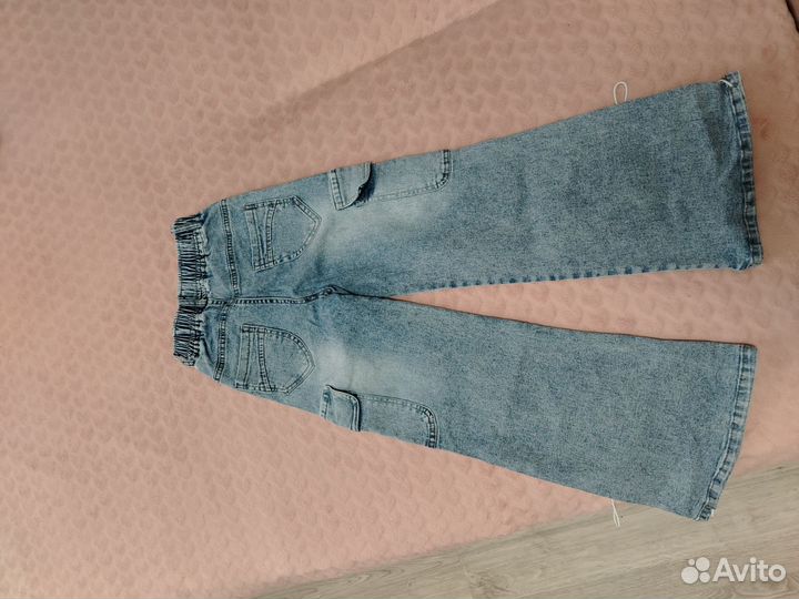 Джинсы для девочки 134