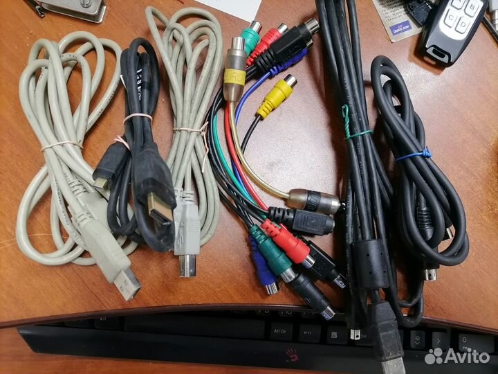 Компьютерные кабели USB hdmi S-video