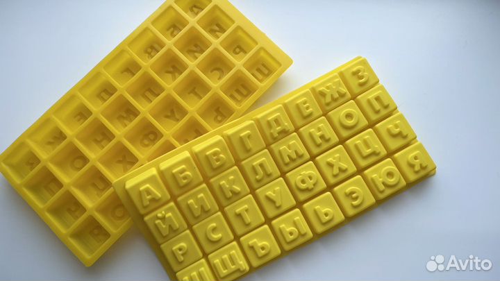 Силиконовая форма алфавит