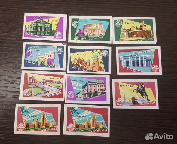 Спичечные этикетки СССР