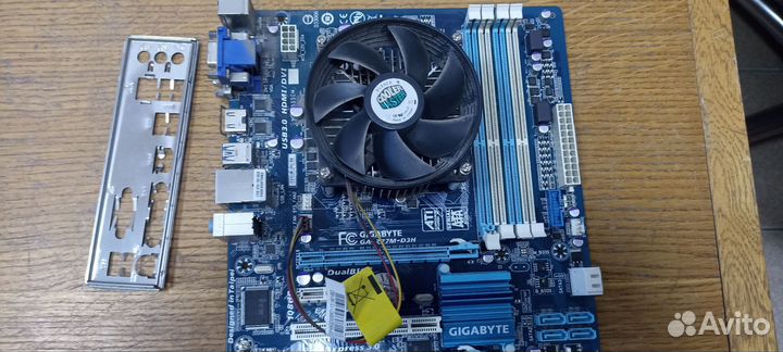 Материнская плата с процессором i5