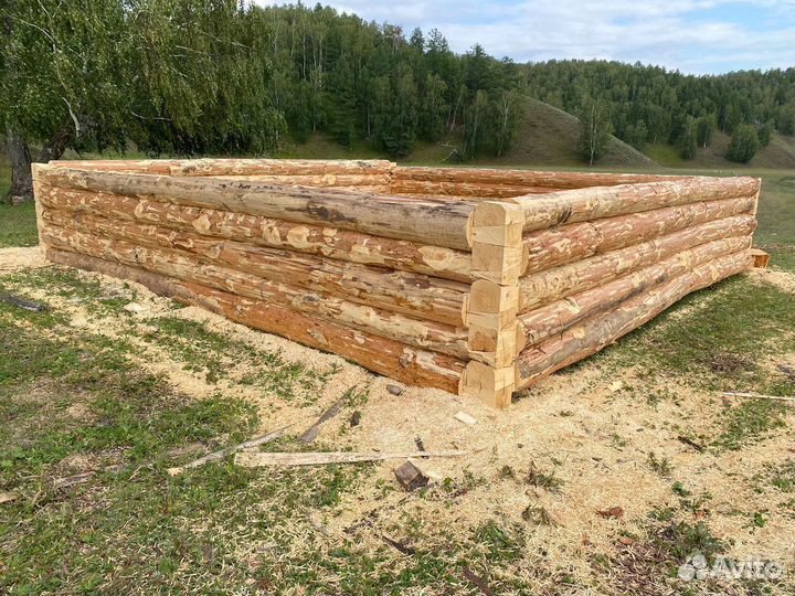 Сруб для дома 8х8