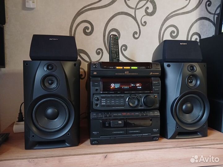 Музыкальный центр с usb и bluetooth sony