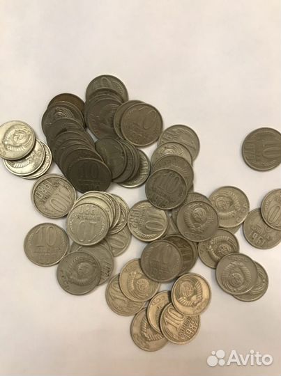 Монеты 10 копеек СССР