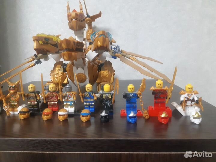 Lego ниндзяго минифигурки