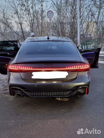 Задний бампер Audi A7 S7 Rs7
