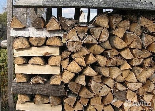 Дрова колотые