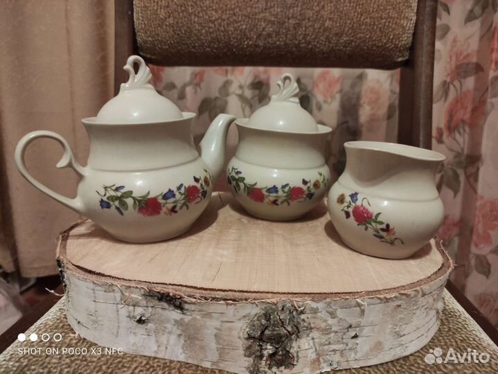 Чайный сервиз с пиалами