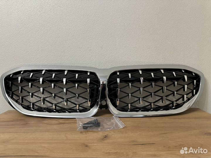 Решетка радиатора bmw 3 g20 хром