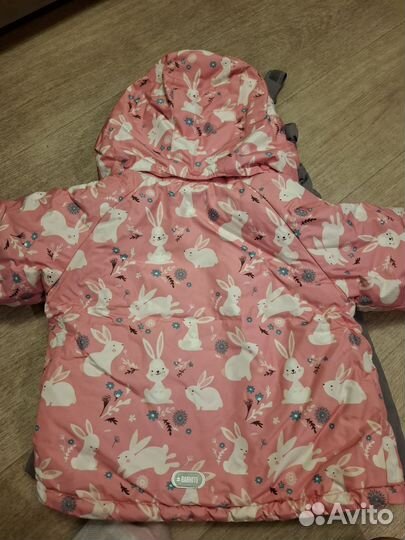 Демисезонный костюм для девочки 86