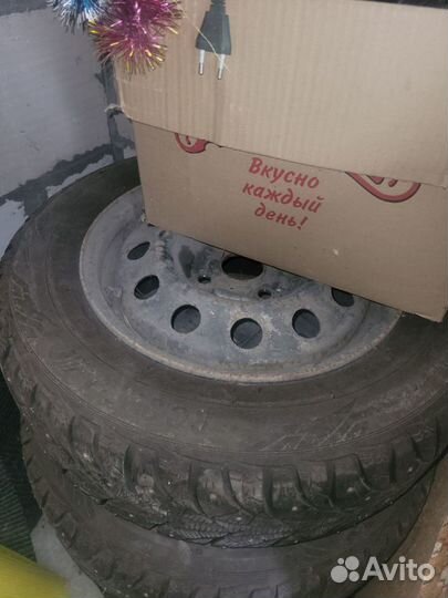 Зимняя резина r15 195 85