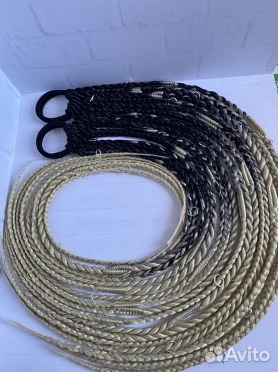 Афрорезинка / резинка с афрокосами