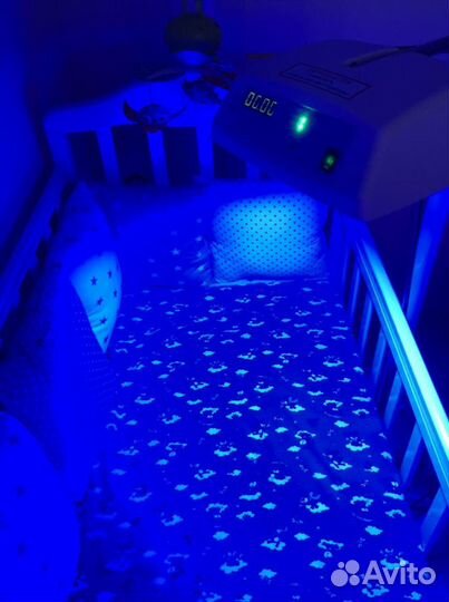 Очки для фототерапии (и лампа от желтушки)