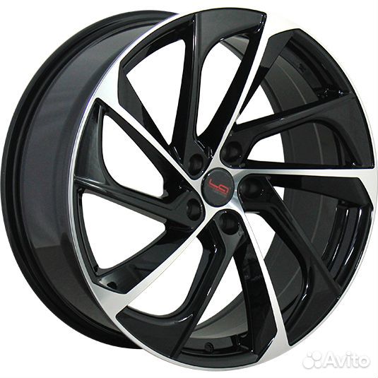 Диски Replica LA LX108 8x20 5*114.3 ET30 DIA60.1 BKF Литой