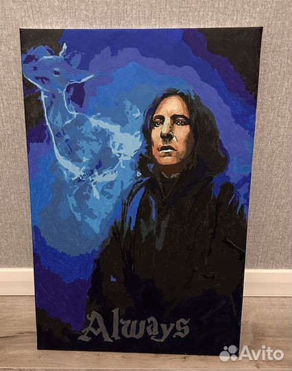 Готовая картина по номерам