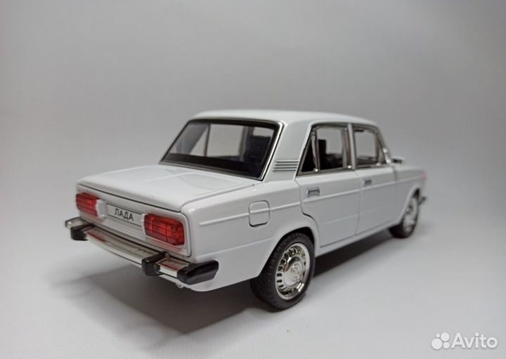 Модель автомобиля ваз 2106 металлическая