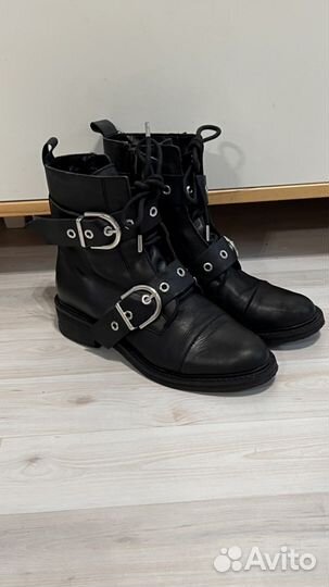 Ботинки натуральная кожа 39