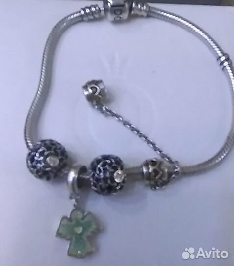 Pandora шарм и браслет