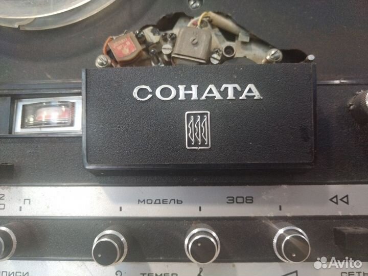 Катушечный магнитофон Соната 308