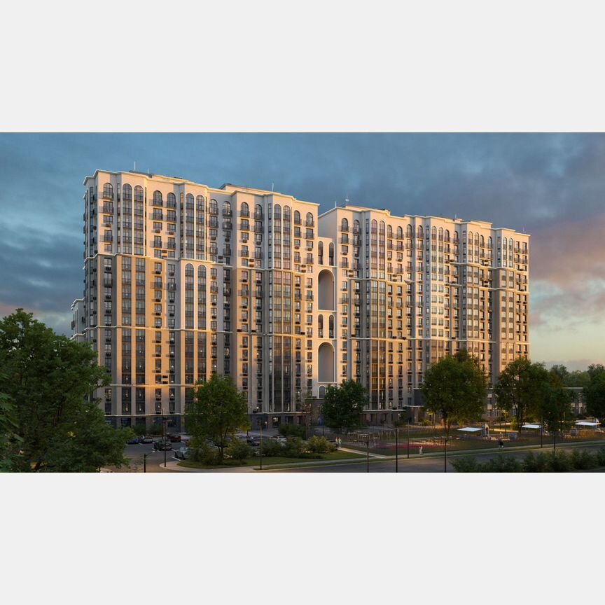 1-к. квартира, 36,1 м², 11/15 эт.