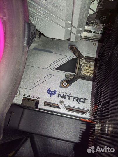 Видеокарта Sapphire rx 6600 xt nitro+ на гарантии