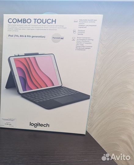 Клавиатура logitech combo touch