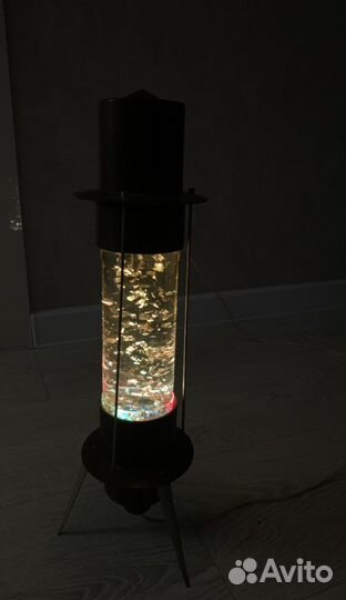 Масляная лампа СССР «космос» лава