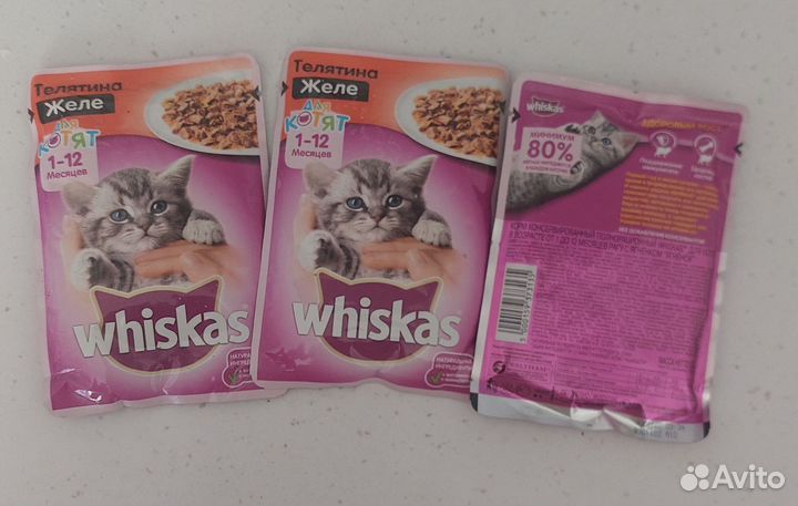 Корм для кошек whiskas