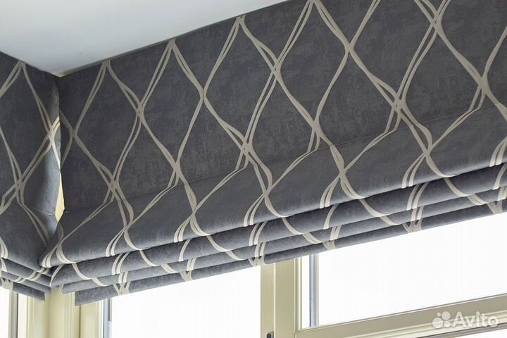 Римские шторы под ключ. Профессиональный пошив