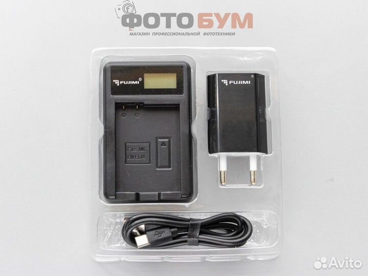 Зарядное устройство Fujimi для Nikon En-EL14 (USB)