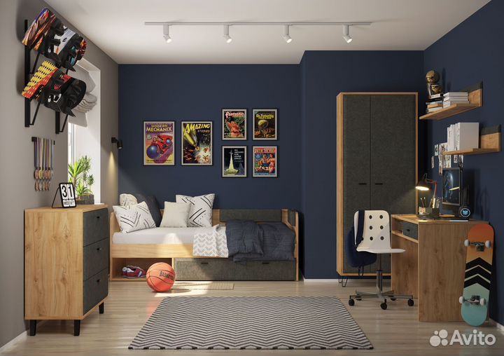 Детский письменный стол Грейс