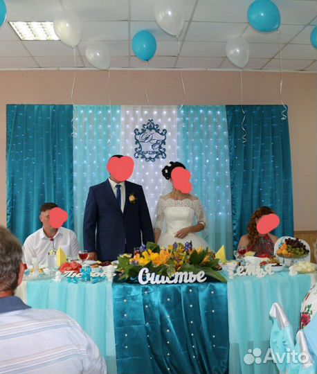 Украшения зала тканью.Аренда.Продажа