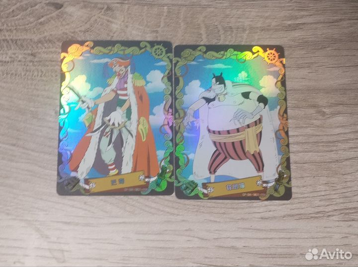 Карточки ван пис