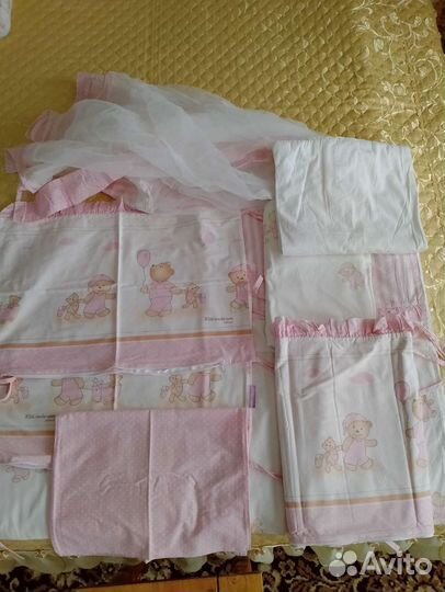 Детское постельное белье в детскую кроватку