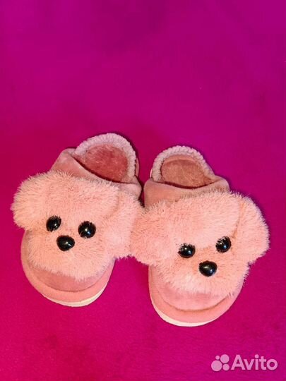 Тапочки для девочки
