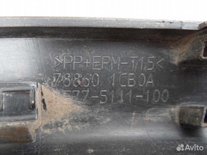 Накладка заднего крыла правого infiniti FX 35/50