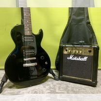 Электрогитара Cort с комбиком Marshall