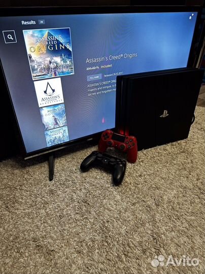 Sony playstation 4 pro + 400игр