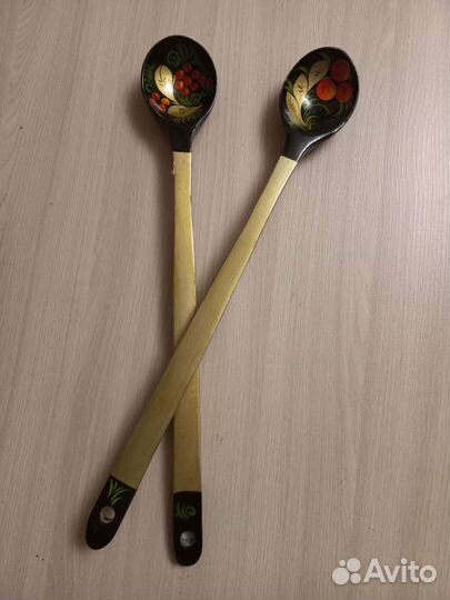 Ложки деревянные, декоративные