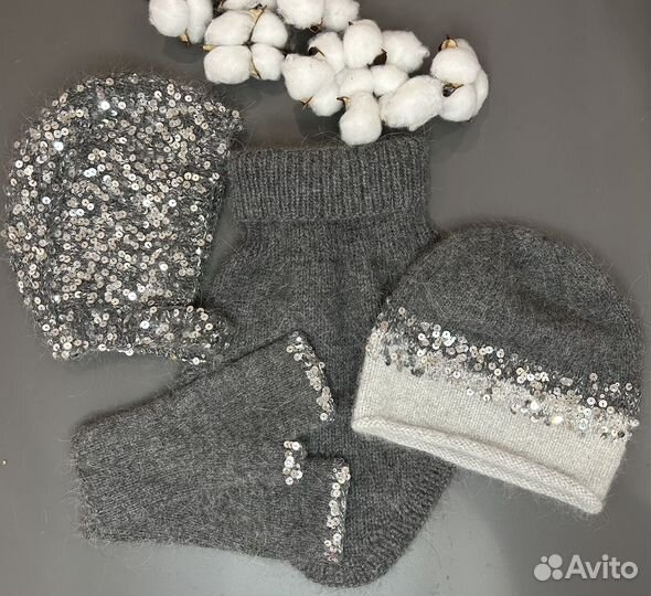 Чепчик в комплекте