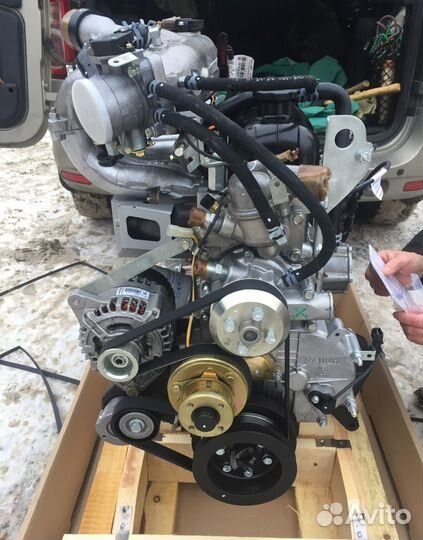 Двигатель умз 4216 Евро-3 (широкий ремень). Новый