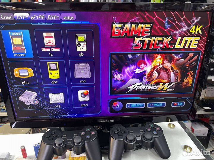 Игровая приставка Game stick 64GB