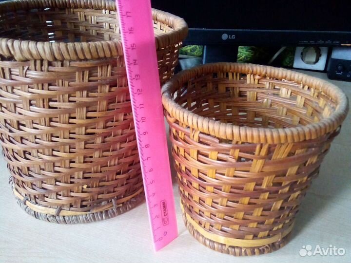 Корзинка плетенная
