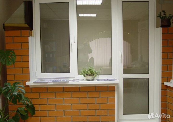 Пластиковые окна под ключ H2613