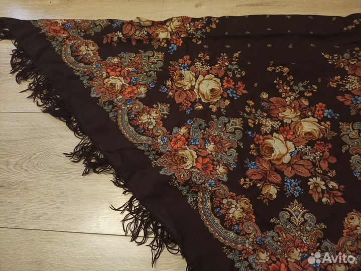 Платок шаль шерсть