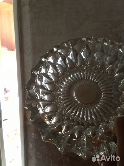 Хрустальная пепельница