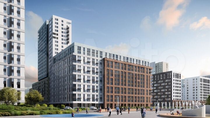 2-к. квартира, 42,3 м², 12/13 эт.